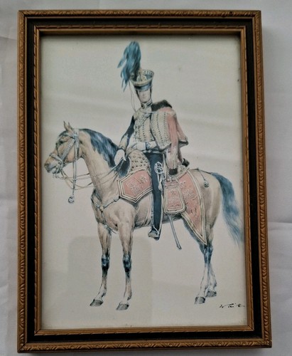 Small royal hussars antique - royal,
