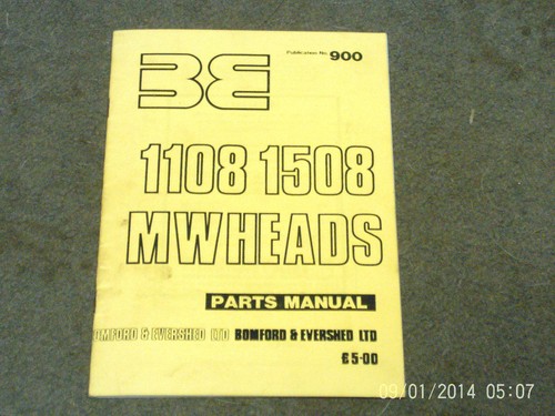 Bomford evershed 1108 1505 - &,