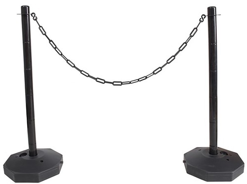 Lifegear black safety barrier - lifegear,