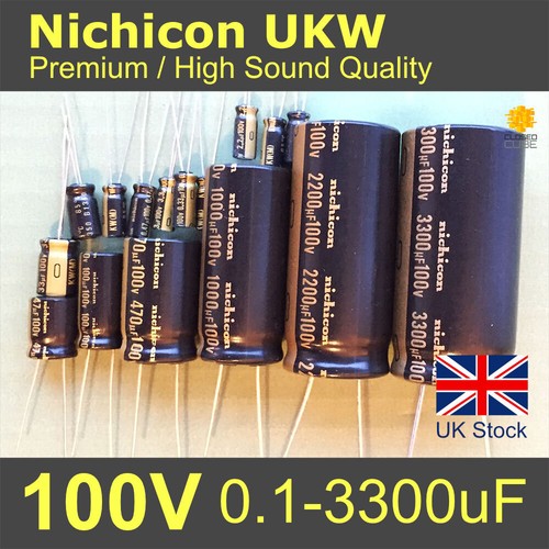 Nichicon ukw 100v - nichicon, premium
