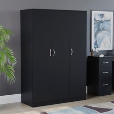 Wooden Wardrobe with 3 Modern