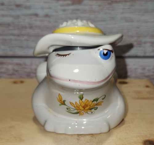 Vintage avon ceramic winking - ceramic, "winking