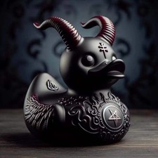Gothic Punk Duck Halloween