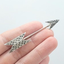 Antique solid silver arrow - antique,