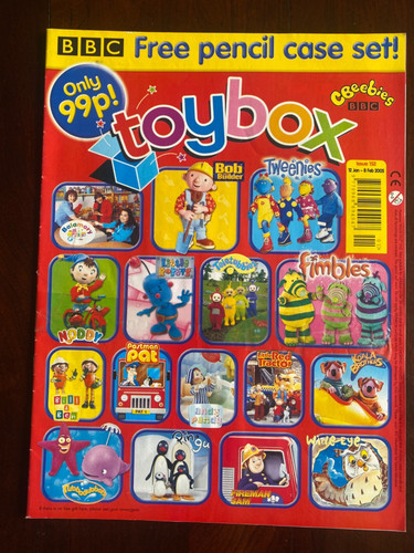 Toy box magazine cbeebies - magazine,