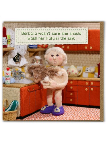 Funny birthday card nudinits - funny,