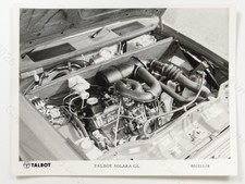 Talbot Solara GL Car Engine