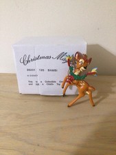 Vintage Disney collectable  Christmas Tree Ornament Bambi No: 120