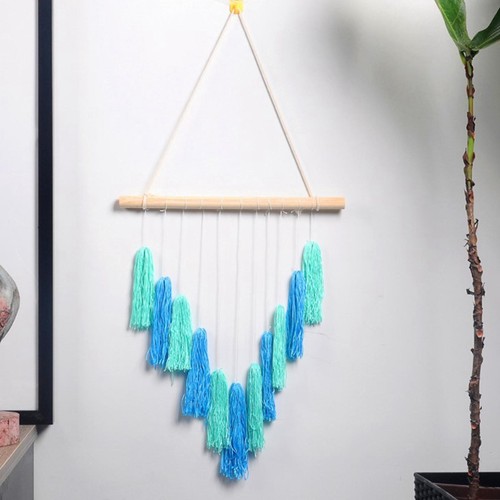 Chic macrame woven - chic, tassel
