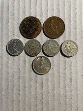 Philippines 7 Coins 1904–1945 | 1,5,20 Centavos | Colonial Era