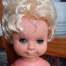 Large vintage doll german - 19,
