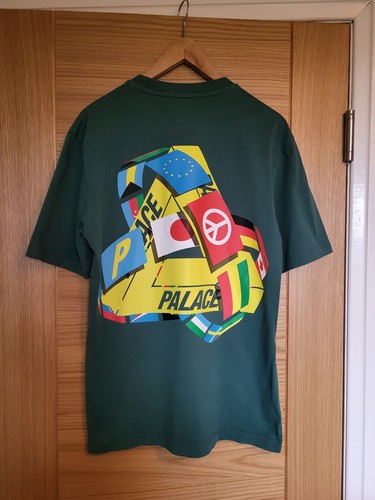 Men palace tri flag shirt - palace,
