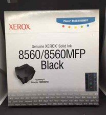 Genuine Xerox Phaser solid Ink 8560/8560MFP Black 6 pack 108R00727