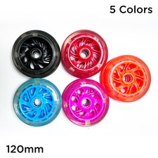 KIDS LED SCOOTER WHEELS 120MM