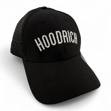 Hoodrich OG Core Sport Strapback Internal Zipper Pocket Black Adjustable Hat Cap