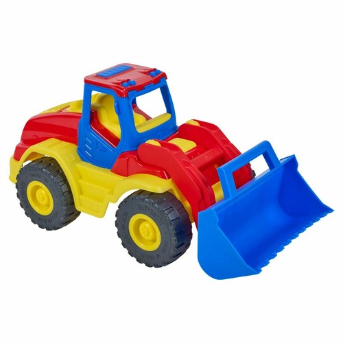 Colorful bulldozer plastic - colorful,