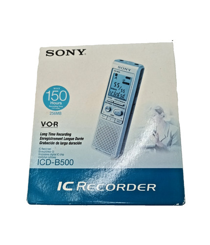 Sony icd b500 dictaphone - sony, icd-b500