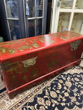 Vintage Red Chinese Oriental