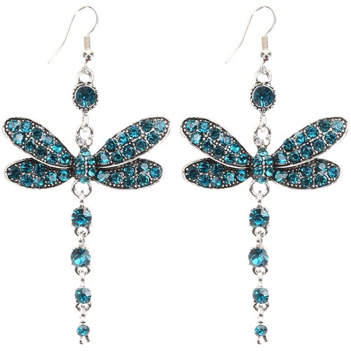 Dangle rhinestone dragonfly - dangle,