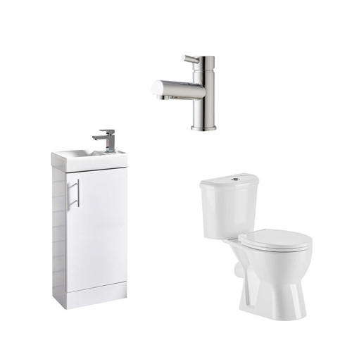 Scudo cloakroom unit - cloakroom, basin