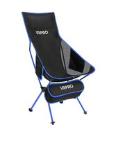 URPRO Outdoor Camping Chair Portable Lightweight with Headrest Blue