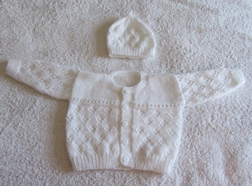 Hand knitted light weight