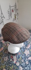 Olney Tweed Flat Cap Size 7 /