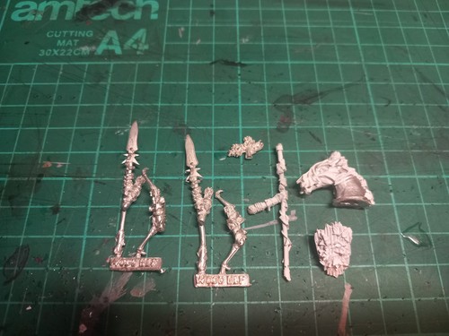 Wood elves metal oop spears - elves,