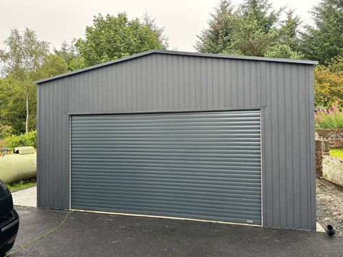 Metal building garden - metal,