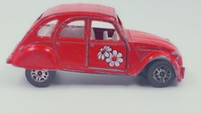 Corgi Citroen 2CV6 Red Flowers