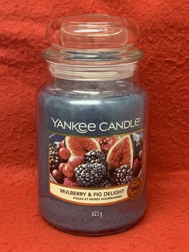 Yankee candle mulberry fig - candle,