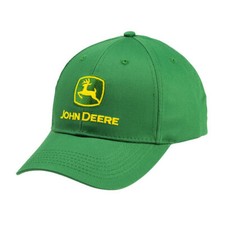 John Deere Green Twill Cap