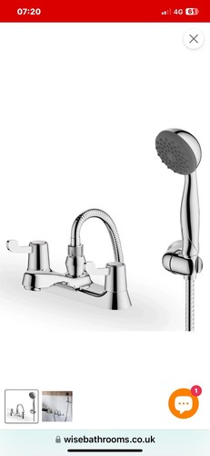 Talisker lever bath shower - lever,