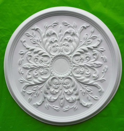 Plaster ceiling rose - plaster,