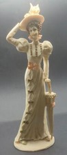 Vintage Elegant Lady Figurine – Possibly The Leonardo Collection – 25cm Tall 
