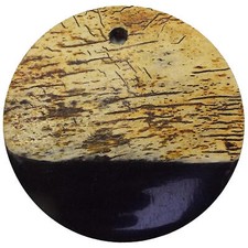 Natural horn pendant jewellery - natural,