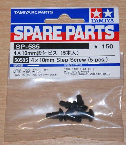 Tamiya 50585 4x10mm step screw - tamiya,