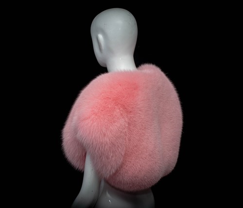 Genuine flamingo pink fox - flamingo,