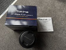 Tokina 11-16mm f2.8 AT-X 116 Pro DX II Lens - Canon EF