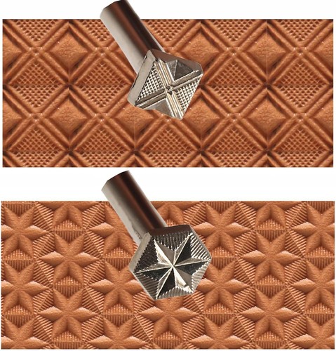 Leather stamps pieces - leather,