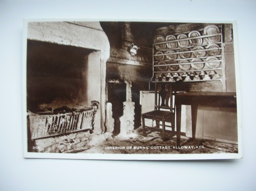 Ayr postcard robert - postcard, burns