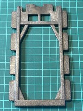 Playmobil 3666 Castle Wall Open Brown Narrow Spare Replacement Parts 3441  Farm