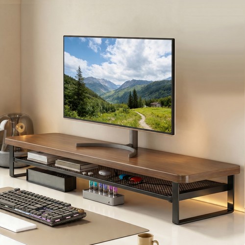 Double layer monitor stand - double,
