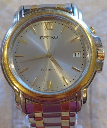 Seiko men kinetic watch - seiko, men’s