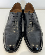 T M Lewin Mens Black Calf