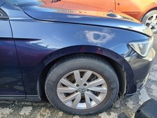 VW Passat B8 2015 - 2019 O/S Drivers Wing Fender Panel In Blue LH5X