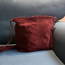 Fat Face Valletta Bag brown Suede (Used, Good Condition) + additional strap