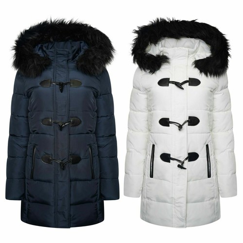 Womens quilted warm hooded - quilted,