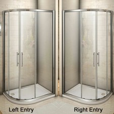 Offset quadrant shower - offset,