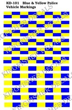 KD-101 Blue & Yellow Police